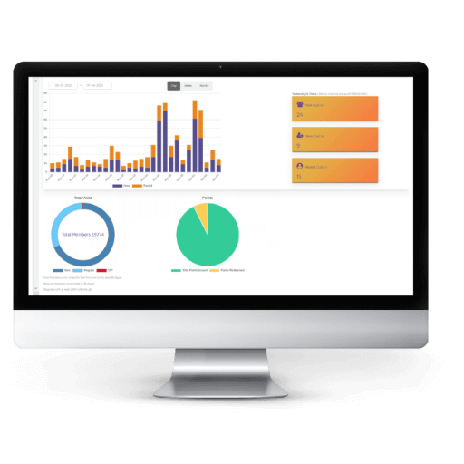 TikMe loyalty software for restaurants to get customer data, customer insights, reports